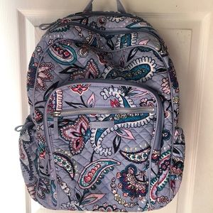 Vera Bradley Large CampusBackpack — Makani Paisley